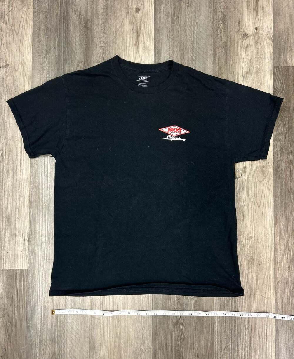 Jacks Surfboards Cal Diamond Logo Graphic Short Sleeve T-Shirt